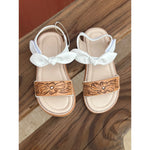 Toddler size 9  Tooled Sandals  RTS