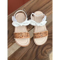 Toddler size 9  Tooled Sandals  RTS