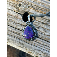 Purple Turquoise Pendant