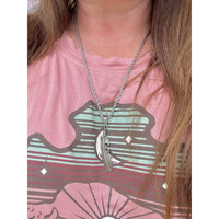 Sayre Feather Necklace