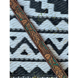 Floral tooled belt size 29