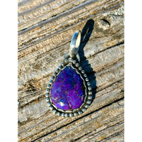 Purple Turquoise Pendant