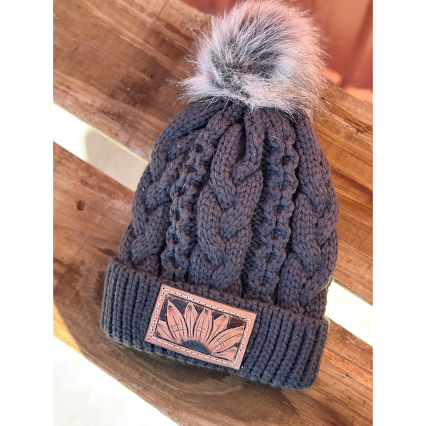 Tooled patch Beanie
