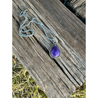 Purple Mojave Turquoise Pendant