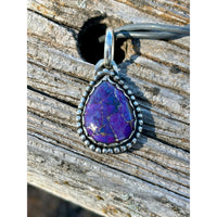 Purple Turquoise Pendant