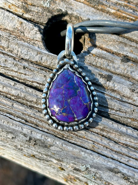 Purple Turquoise Pendant