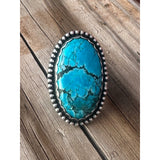 Blue Turquoise Ring size 7.5