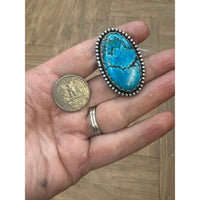 Blue Turquoise Ring size 7.5