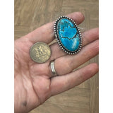 Blue Turquoise Ring size 7.5