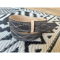 Black roughout Diamond Belt -size 37