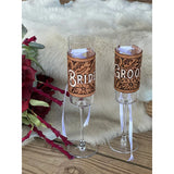 Custom Wedding Stemware