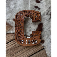 Custom Tooled Letter-12 inch