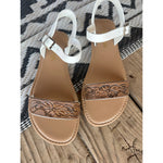 Womens Tooled Sandals
