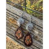 Kate Tooled Earrings