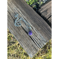 Purple Mojave Turquoise Pendant