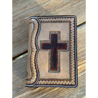Cross Bible cover (Bible included)