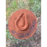 Western Floral Hat