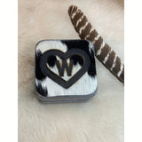 Travel Jewelry Case with Branded Initials