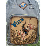 Diaper backpack with Large Patch